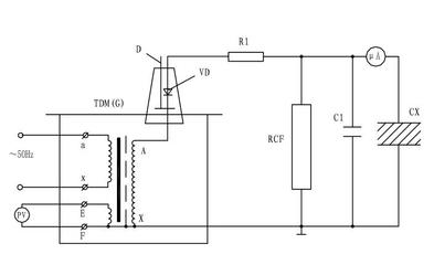 油浸式试验变压器泄露试验接线原理